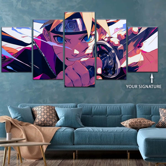 Naruto Wall Art - NA5091 - Boruto Uzumaki Ninja Determination - Naruto Poster - Naruto Canvas