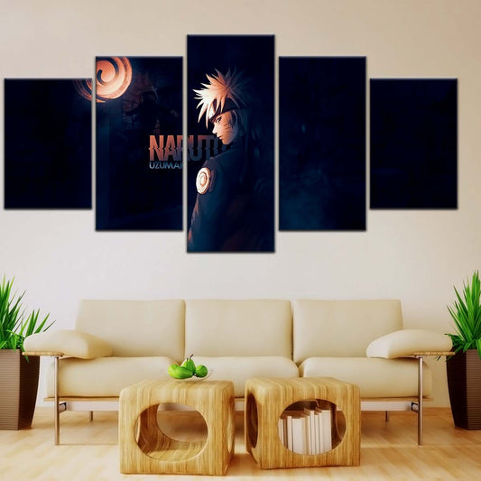 Naruto Wall Art - NA5092 - Naruto Uzumaki - Epic Anime Hero in Action - Naruto Poster - Naruto Canvas