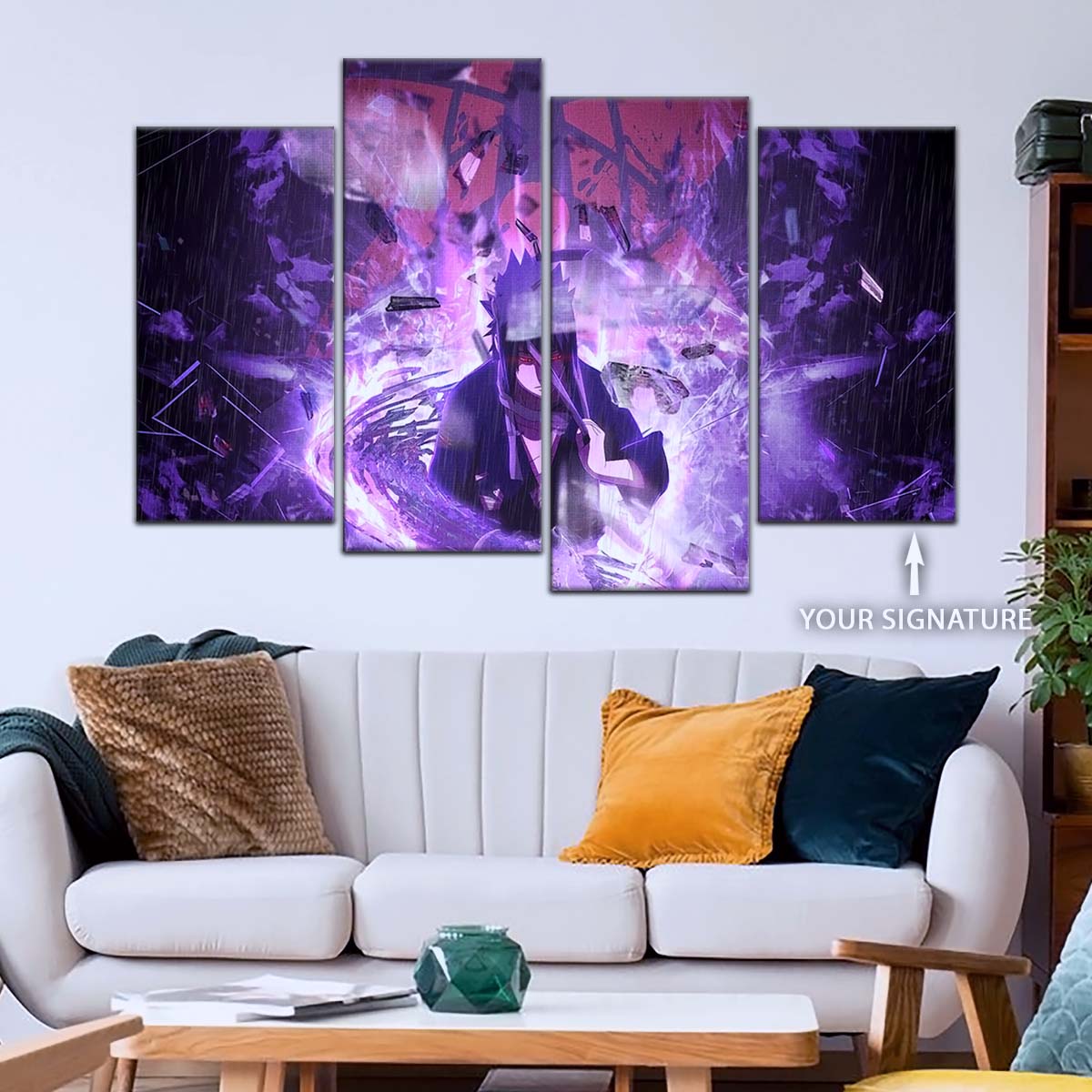 Naruto Wall Art - NA5093 - Sasuke Uchiha - Naruto Poster - Naruto Canvas