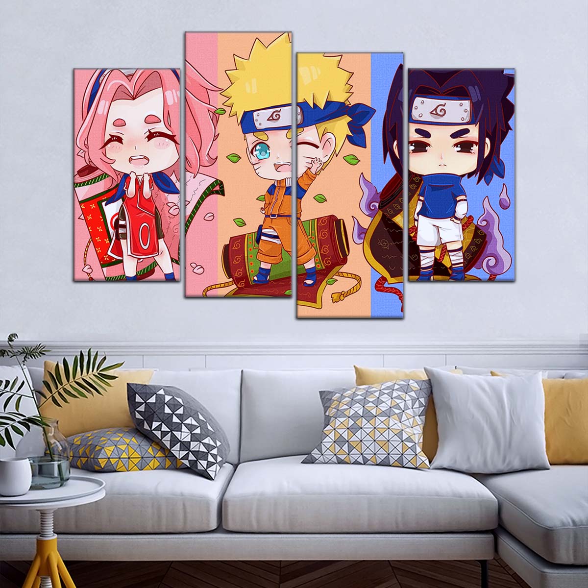 Naruto Wall Art - OP5016 - Sakura Haruno - Naruto Uzumaki - Sasuke Uchiha - Naruto Poster - Naruto Canvas