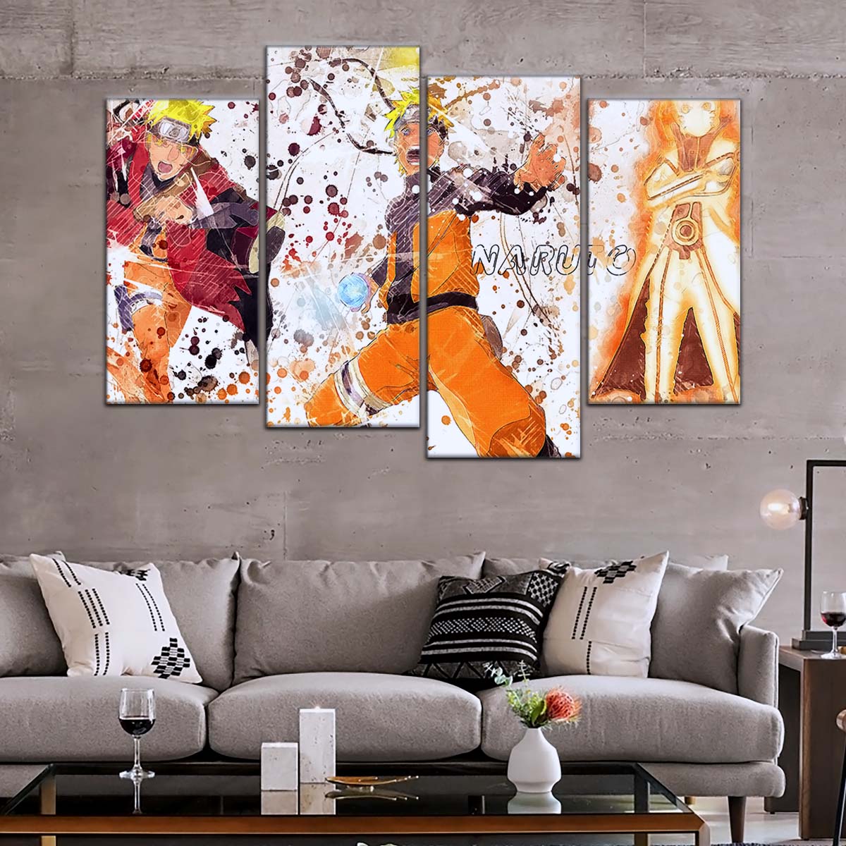 Naruto Wall Art - OP5041 - Naruto Uzumaki - Naruto Poster - Naruto Canvas