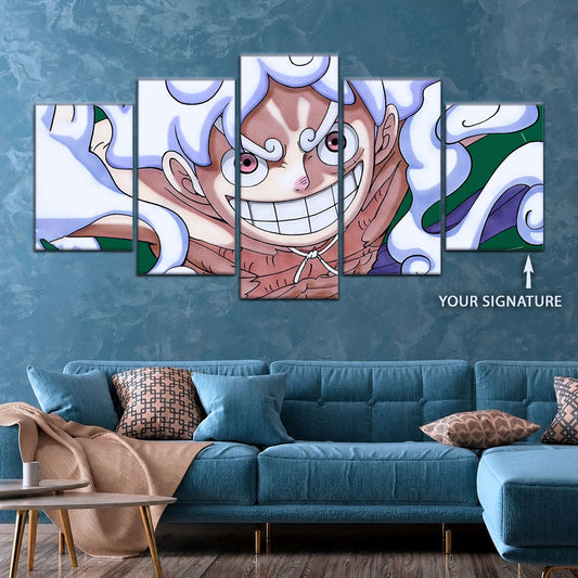 One Piece Canvas Wall Art - OP5007 - Luffy Gear Fifth