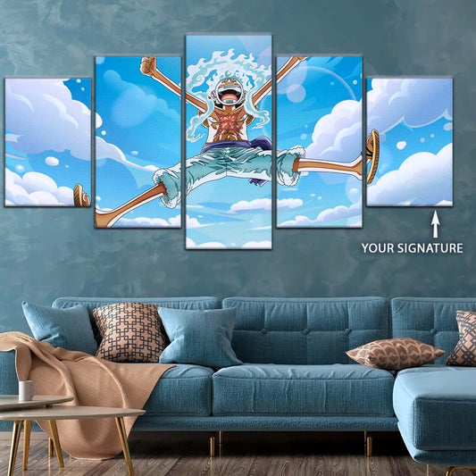 One Piece Wall Art - OP5031 - Monkey D. Luffy Gear 5 - One Piece Poster - One Piece Canvas