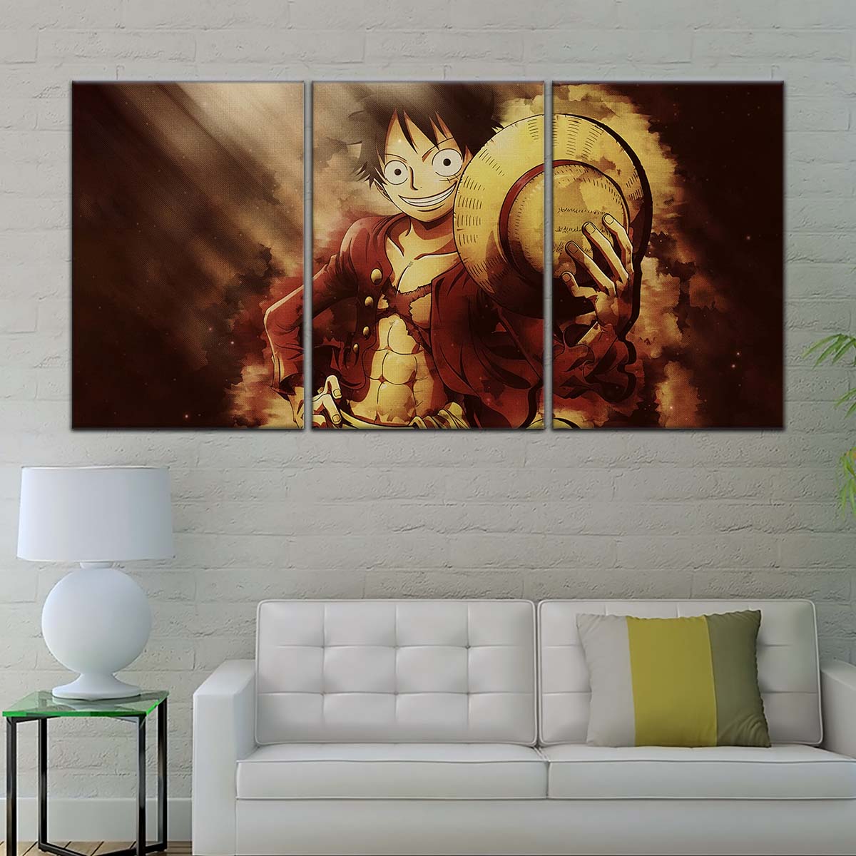 One Piece Wall Art - OP5038 - Monkey D. Luffy - One Piece Poster - One Piece Canvas