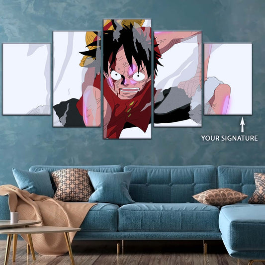 One Piece Wall Art - OP5044 - Monkey D. Luffy - One Piece Poster - One Piece Canvas
