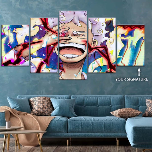 One Piece Wall Art - OP5045 - Monkey D. Luffy Gear 5 - One Piece Poster - One Piece Canvas
