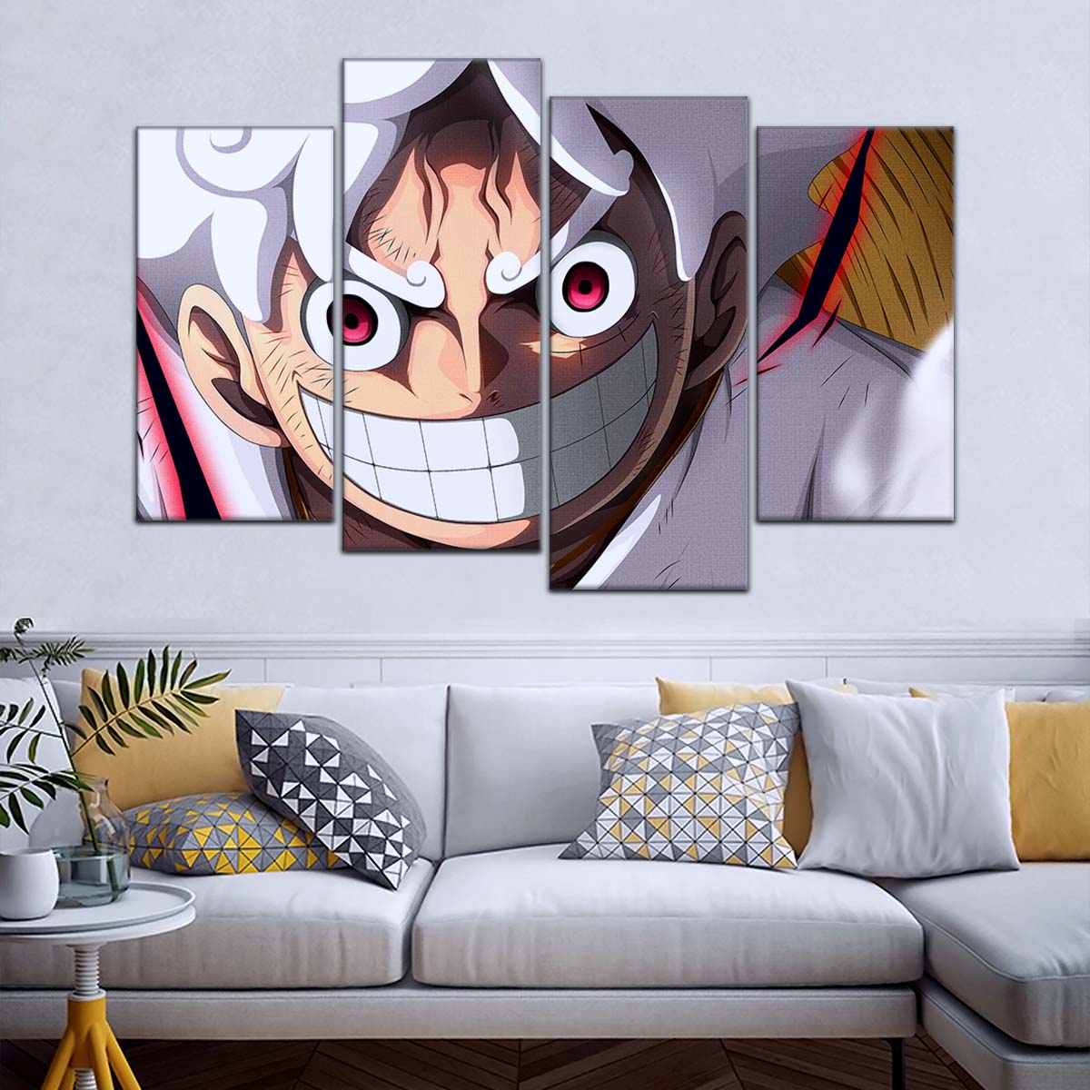 One Piece Wall Art - OP5046 - Monkey D. Luffy Gear 5 - One Piece Poster - One Piece Canvas