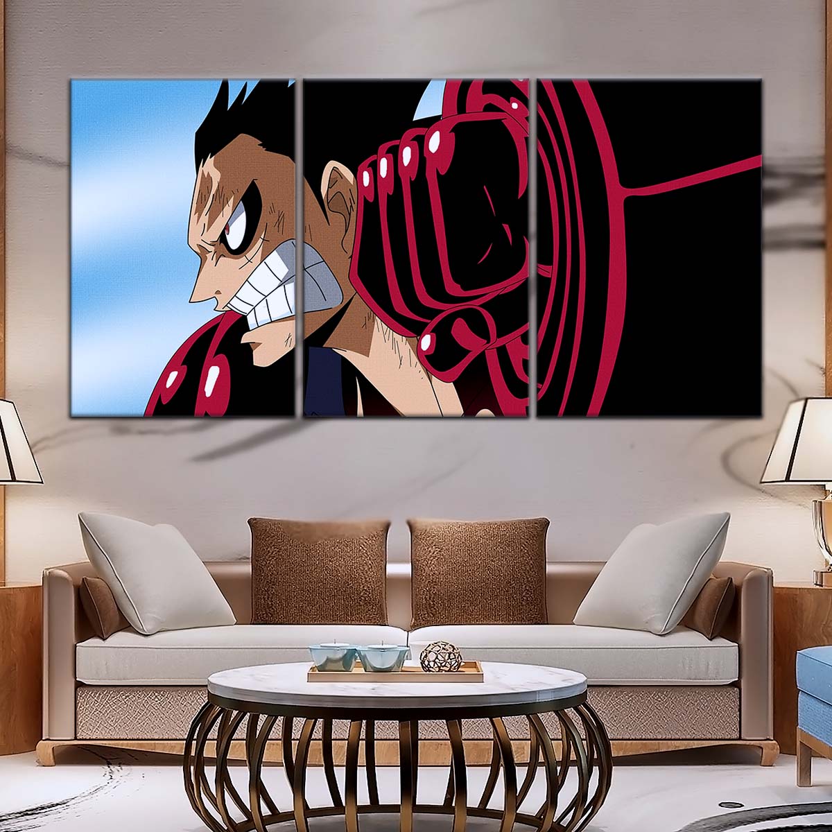 One Piece Wall Art - OP5049 - Monkey D. Luffy in Stunning - One Piece Poster - One Piece Canvas