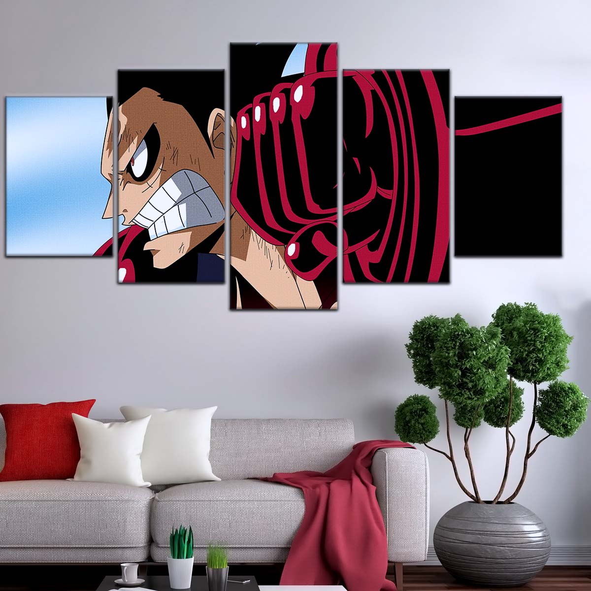 One Piece Wall Art - OP5049 - Monkey D. Luffy in Stunning - One Piece Poster - One Piece Canvas