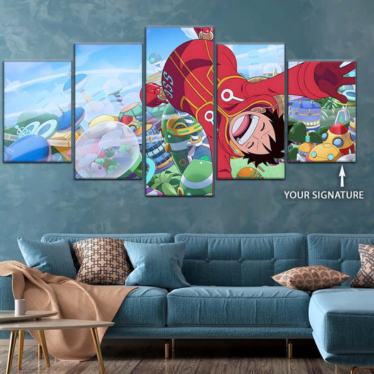 One Piece Wall Art - OP5051 - Monkey D. Luffy - One Piece Poster - One Piece Canvas