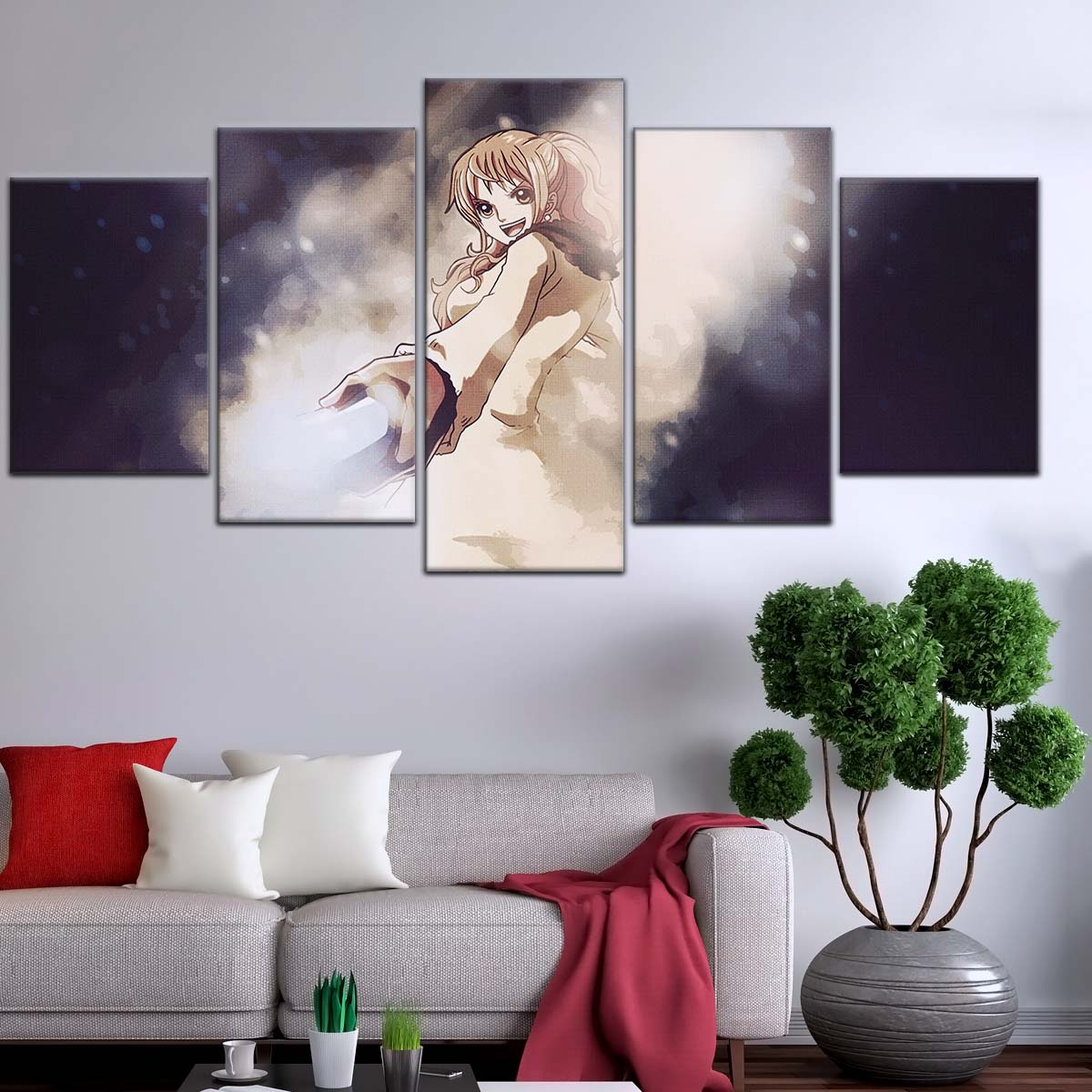 One Piece Wall Art - OP5054 - Nami - One Piece Poster - One Piece Canvas