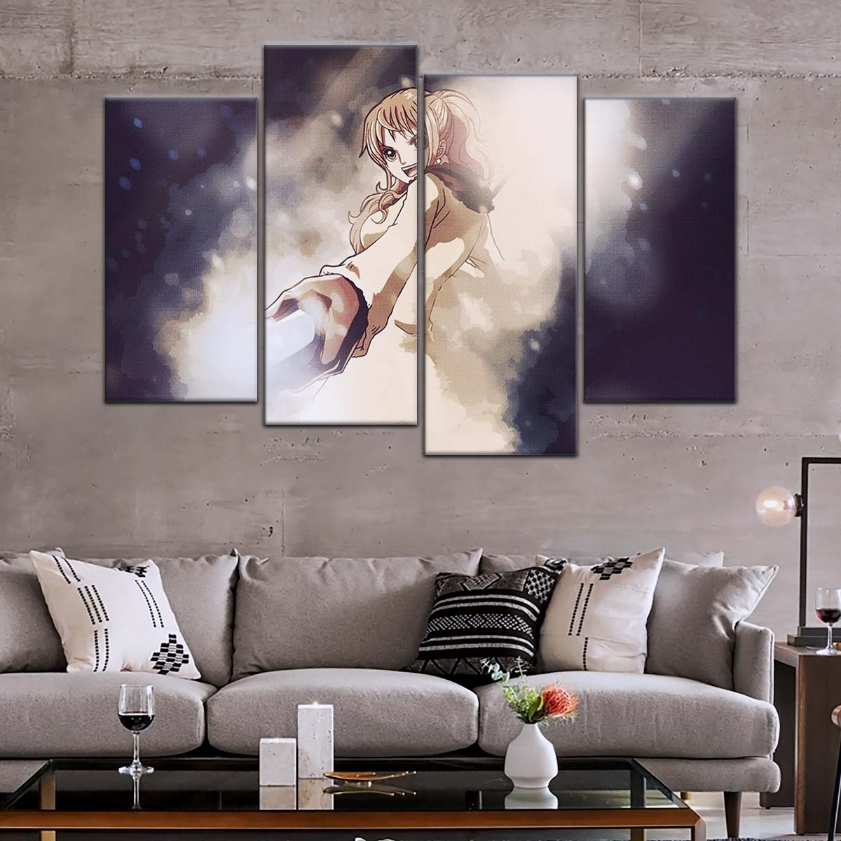 One Piece Wall Art - OP5054 - Nami - One Piece Poster - One Piece Canvas
