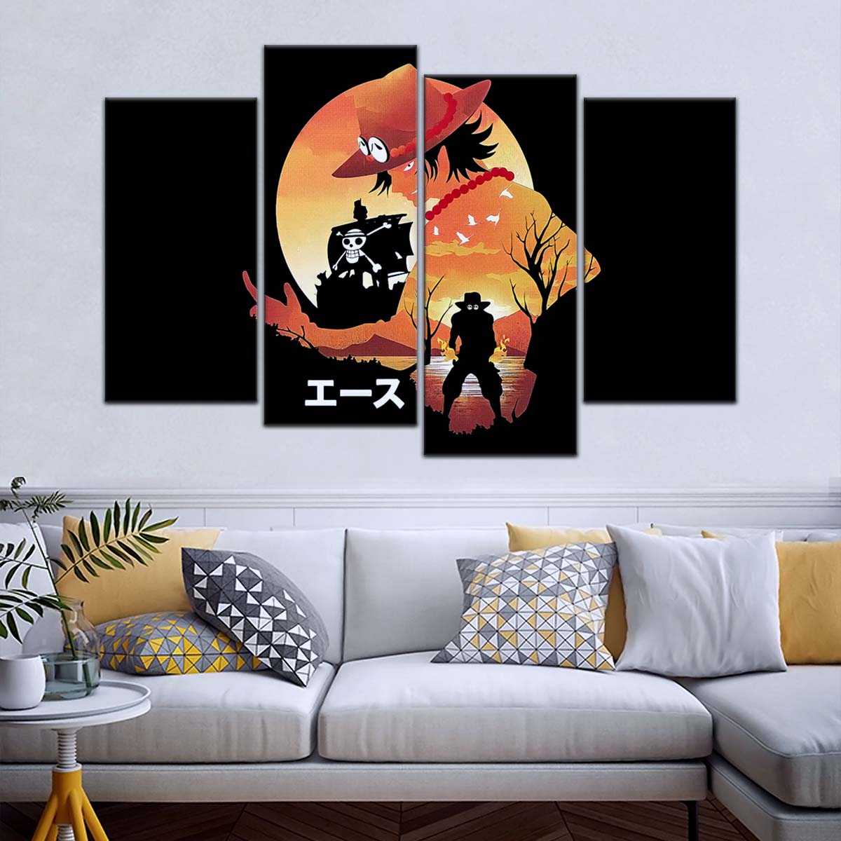 One Piece Wall Art - OP5059 - Portgas D. Ace - One Piece Poster - One Piece Canvas