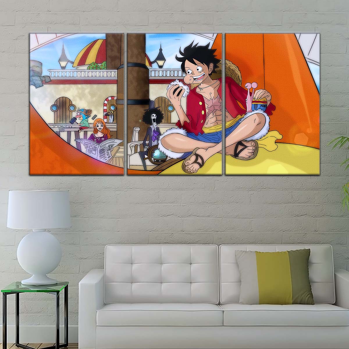 One Piece Wall Art - OP5064 - Nami - Brook - Monkey D. Luffy - Tony Tony Chopper - Sanji - One Piece Poster - One Piece Canvas
