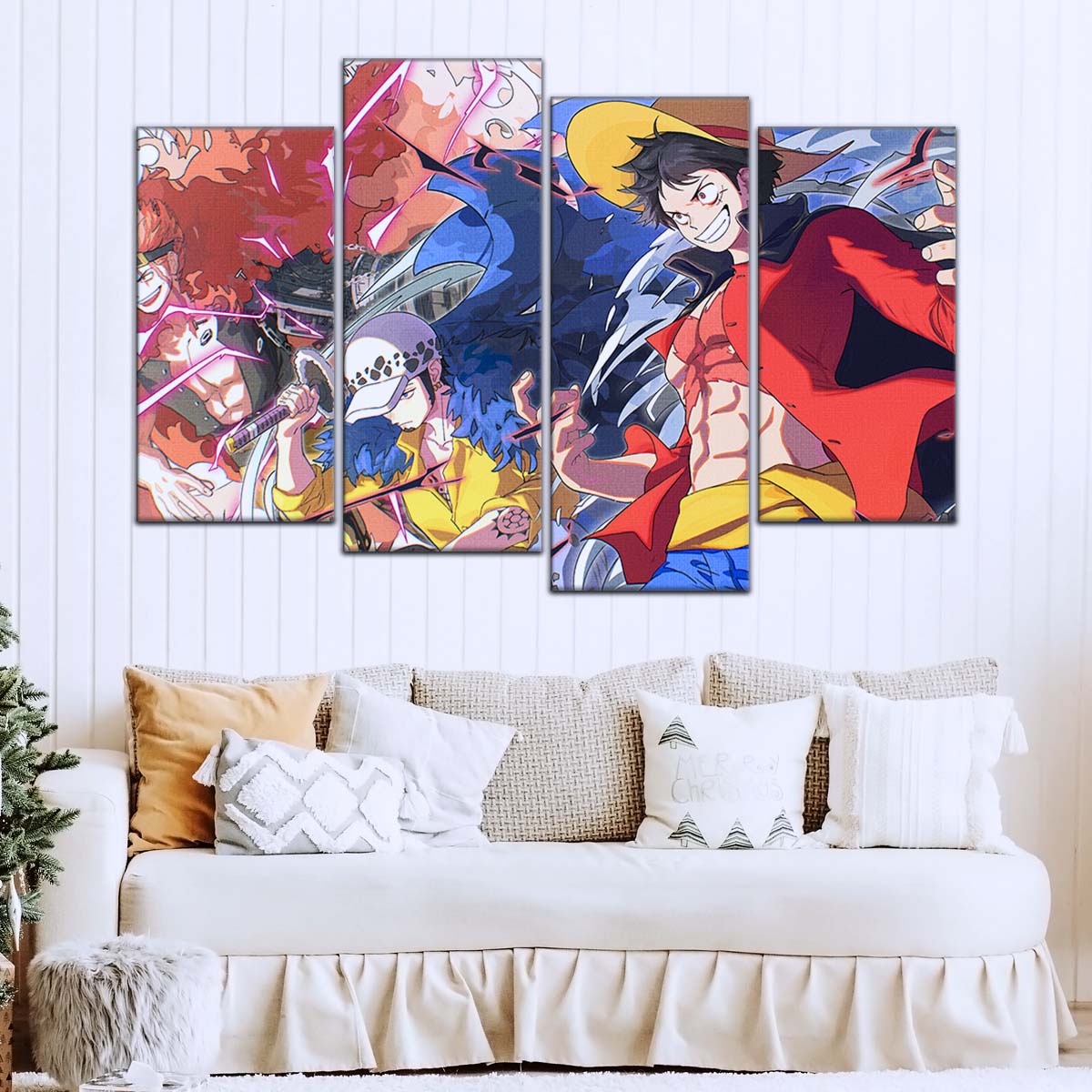 One Piece Wall Art - OP5068 - Monkey D. Luffy - Trafalgar Law - Eustass Kid - One Piece Poster - One Piece Canvas