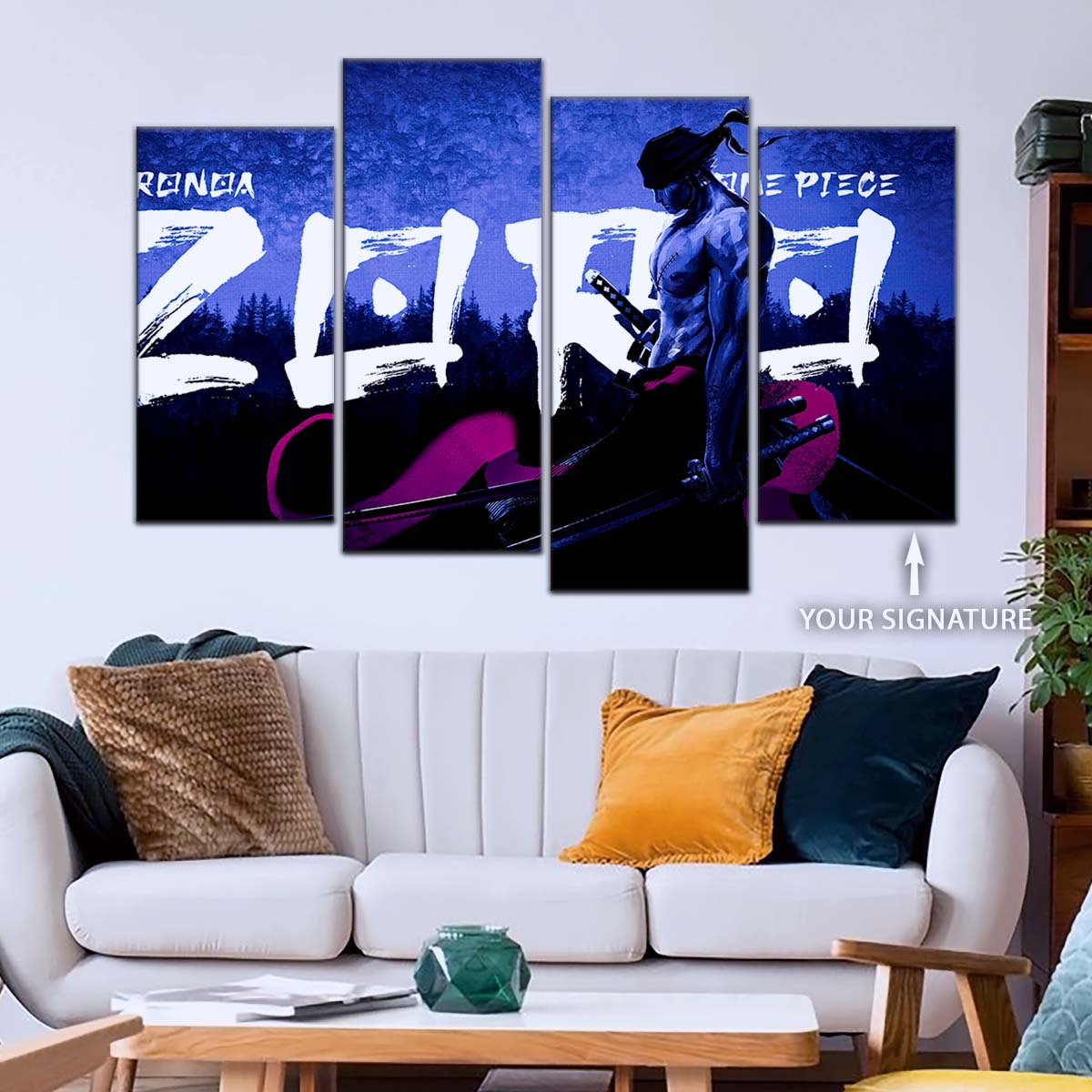 One Piece Wall Art - OP5079 - Roronoa Zoro - One Piece Poster - One Piece Canvas