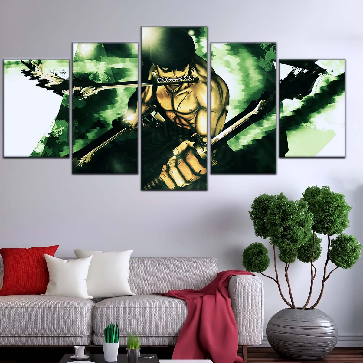 One Piece Wall Art - OP5085 - Roronoa Zoro - One Piece Poster - One Piece Canvas