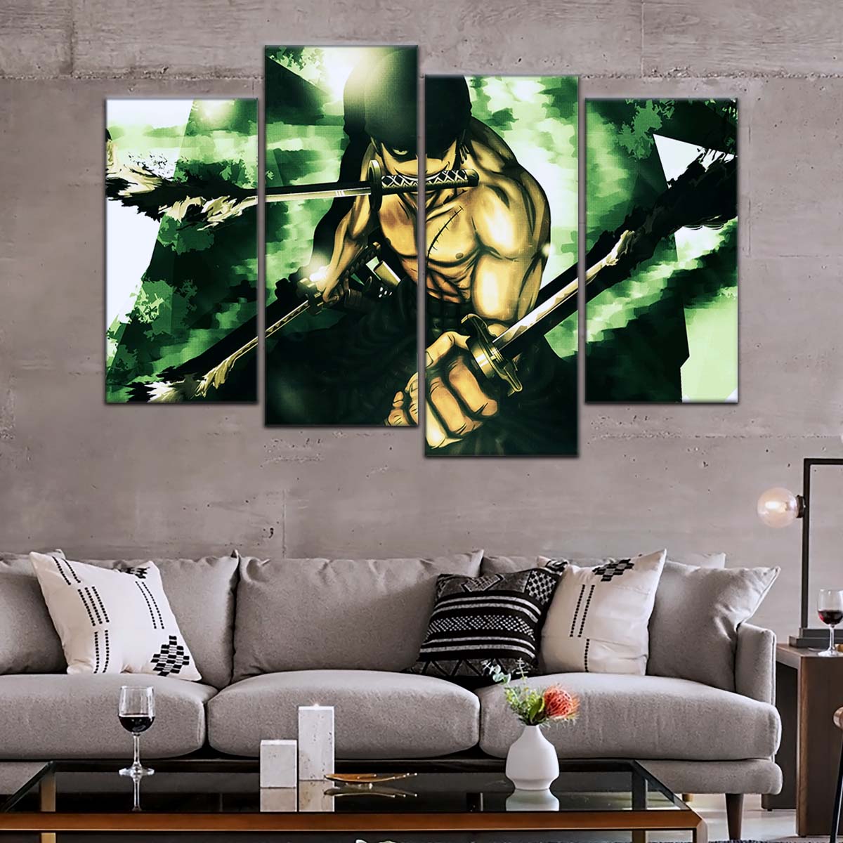 One Piece Wall Art - OP5085 - Roronoa Zoro - One Piece Poster - One Piece Canvas