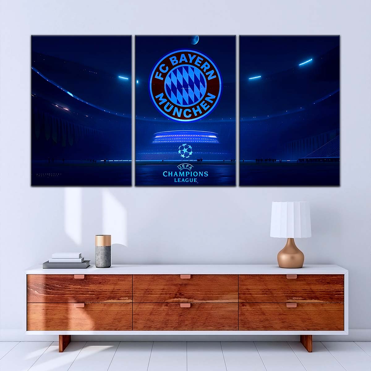 Soccer Canvas Wall Art - FB5031 - FC Bayern Munich