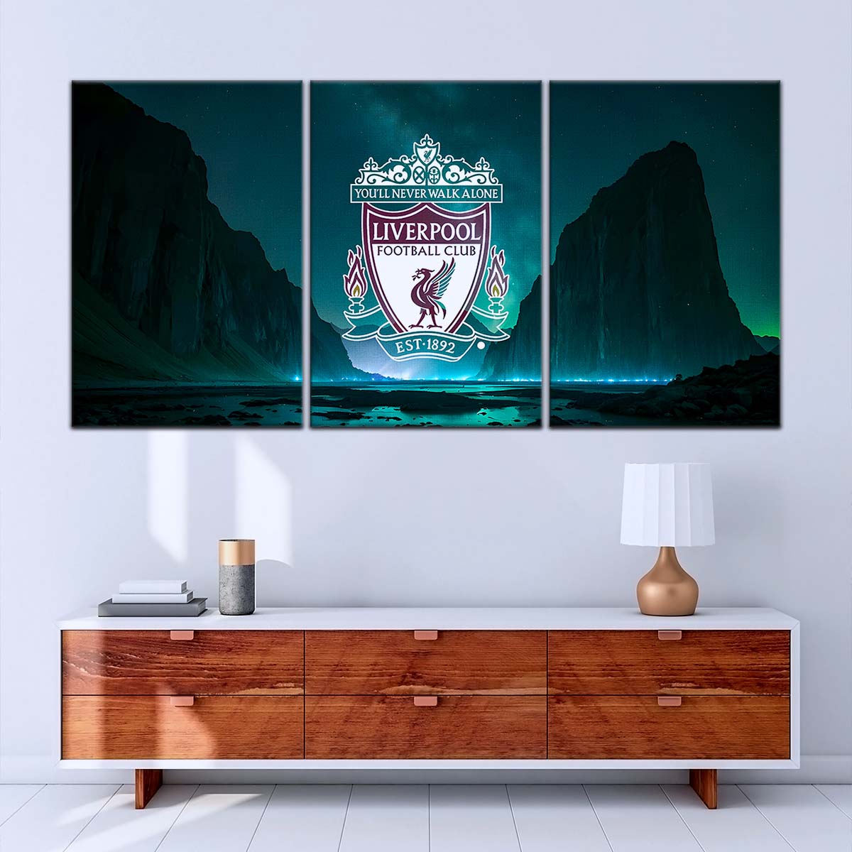 Soccer Canvas Wall Art - FB5034 - Liverpool FC