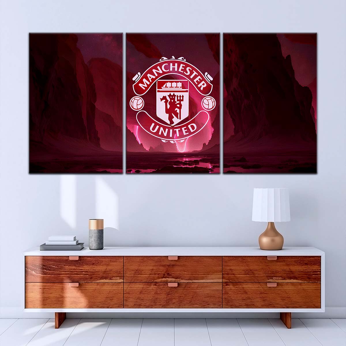 Soccer Canvas Wall Art - FB5040 - Manchester United