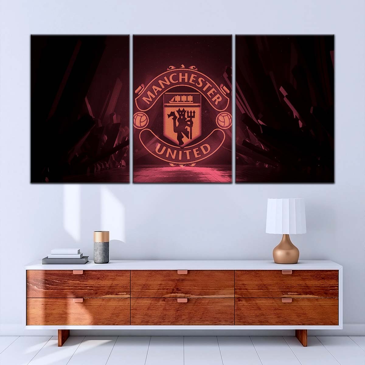 Soccer Canvas Wall Art - FB5041 - Manchester United FC