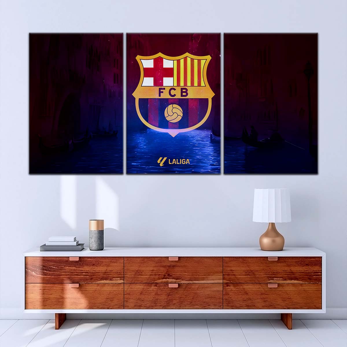 Soccer Canvas Wall Art - FB5056 - Special Tide FC Barcelona