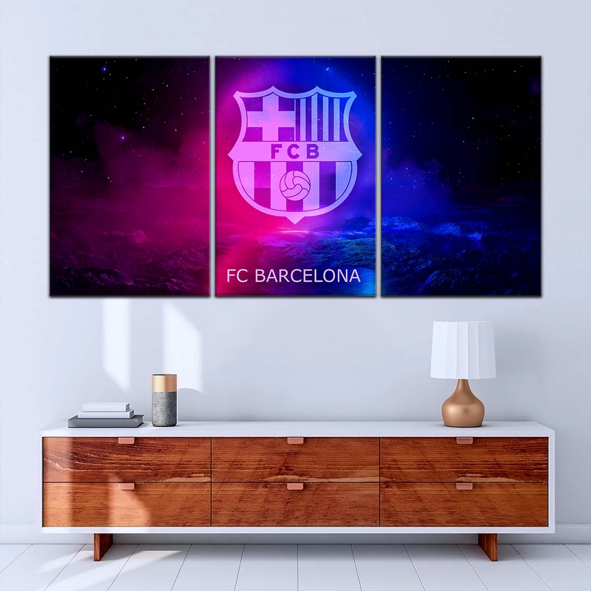 Soccer Canvas Wall Art - FB5058 - FC Barcelona