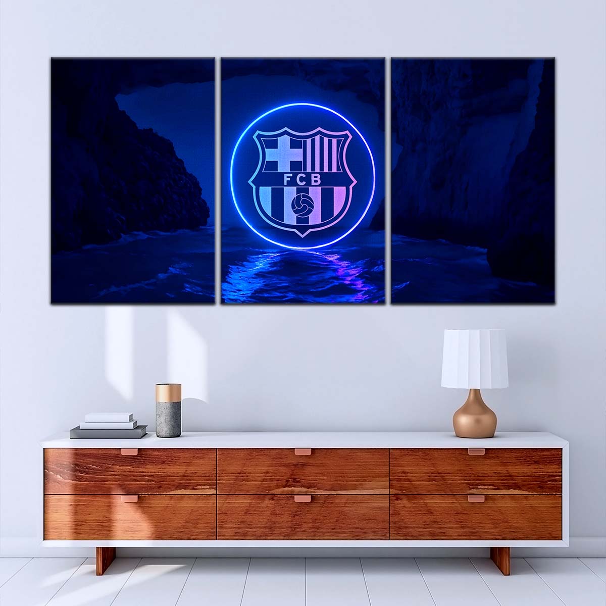 Soccer Canvas Wall Art - FB5059 - FC Barcelona