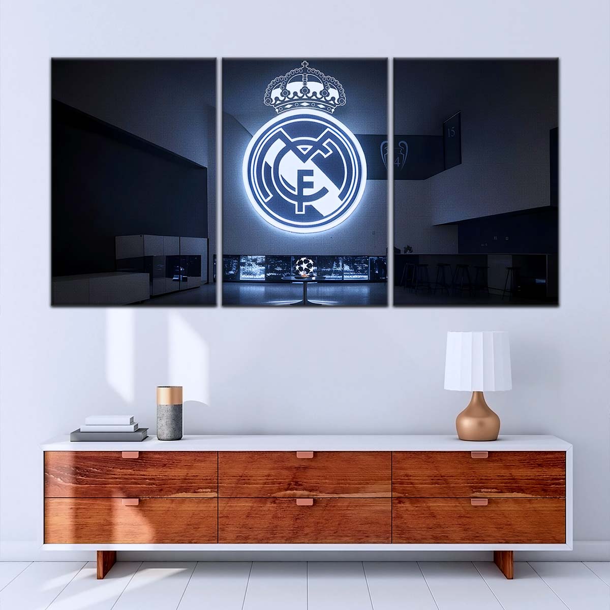 Soccer Canvas Wall Art - FB5061 - In The House Real Madrid C.F