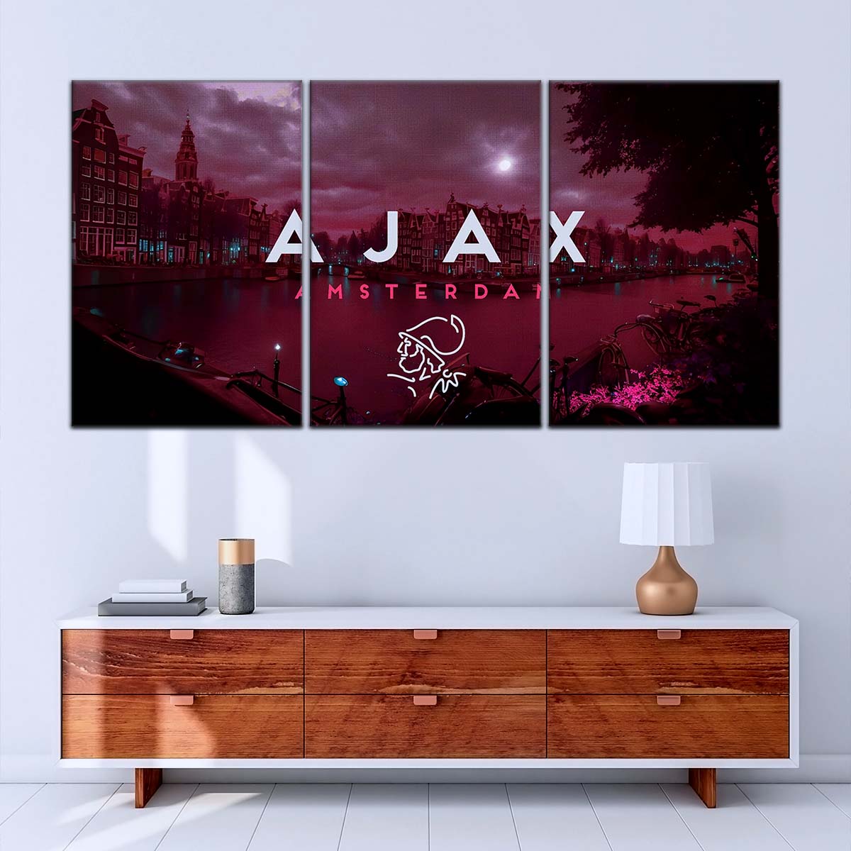 Soccer Canvas Wall Art - FB5067 - Ajax Amsterdam