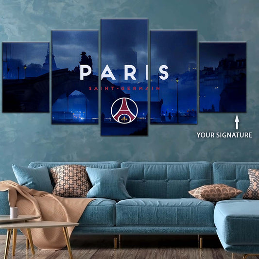 Soccer Wall Art - FB5068 - Paris Saint Germain (PSG) - Soccer Poster - Soccer Canvas