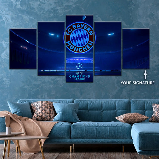 Soccer Canvas Wall Art - FB5031 - FC Bayern Munich