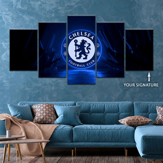 Soccer Canvas Wall Art - FB5033 - Chelsea FC