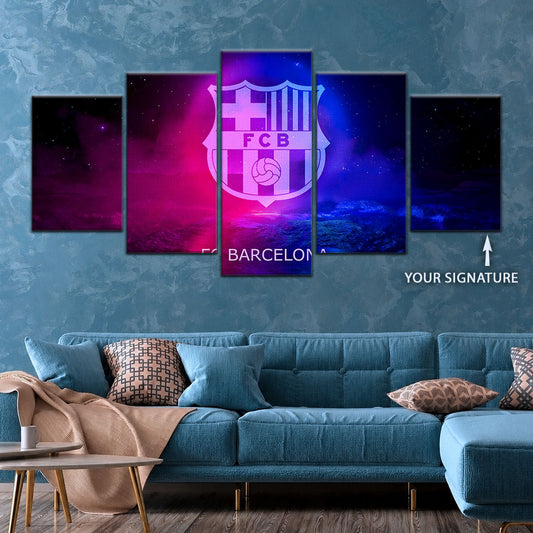 Soccer Canvas Wall Art - FB5056 - Special Tide FC Barcelona