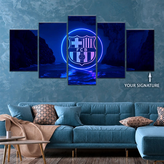Soccer Canvas Wall Art - FB5059 - FC Barcelona