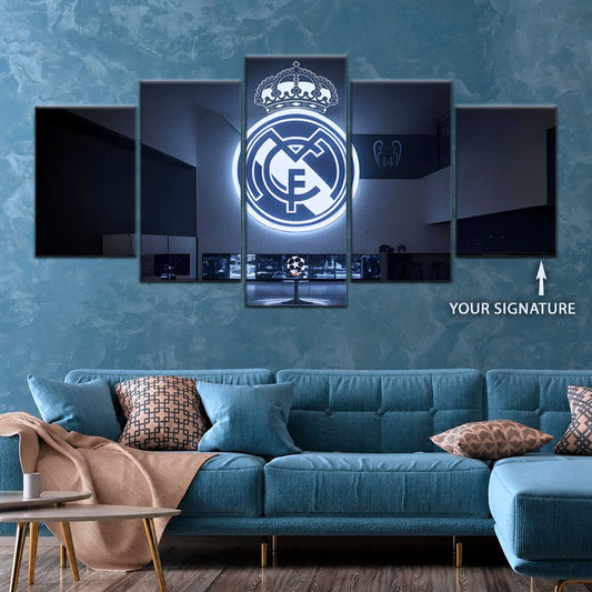 Soccer Canvas Wall Art - FB5061 - In The House Real Madrid C.F