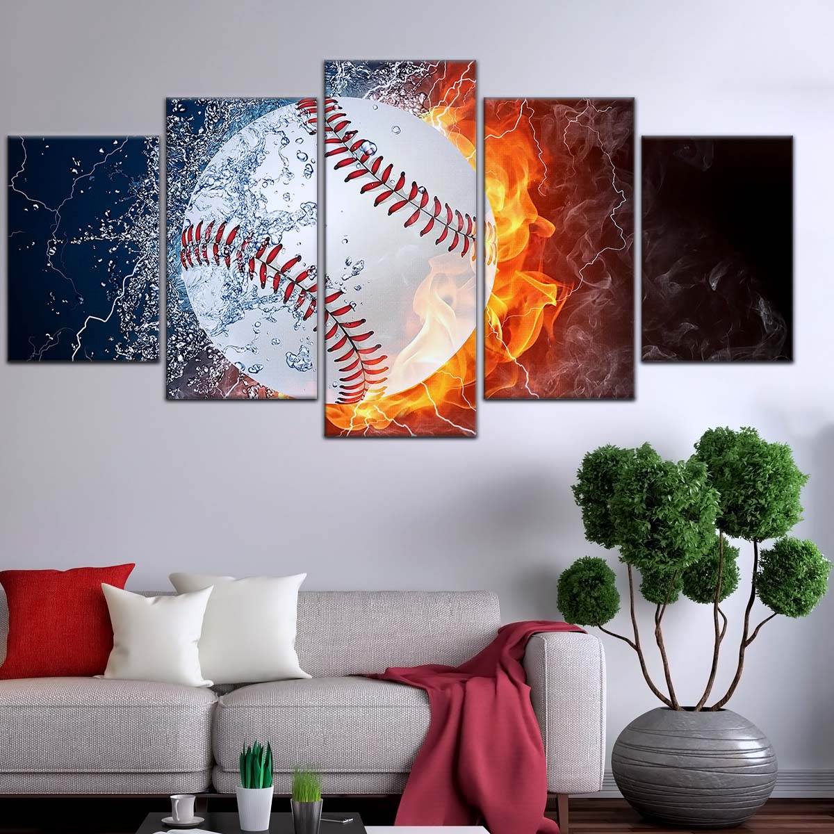 BASEBALL WALL ART