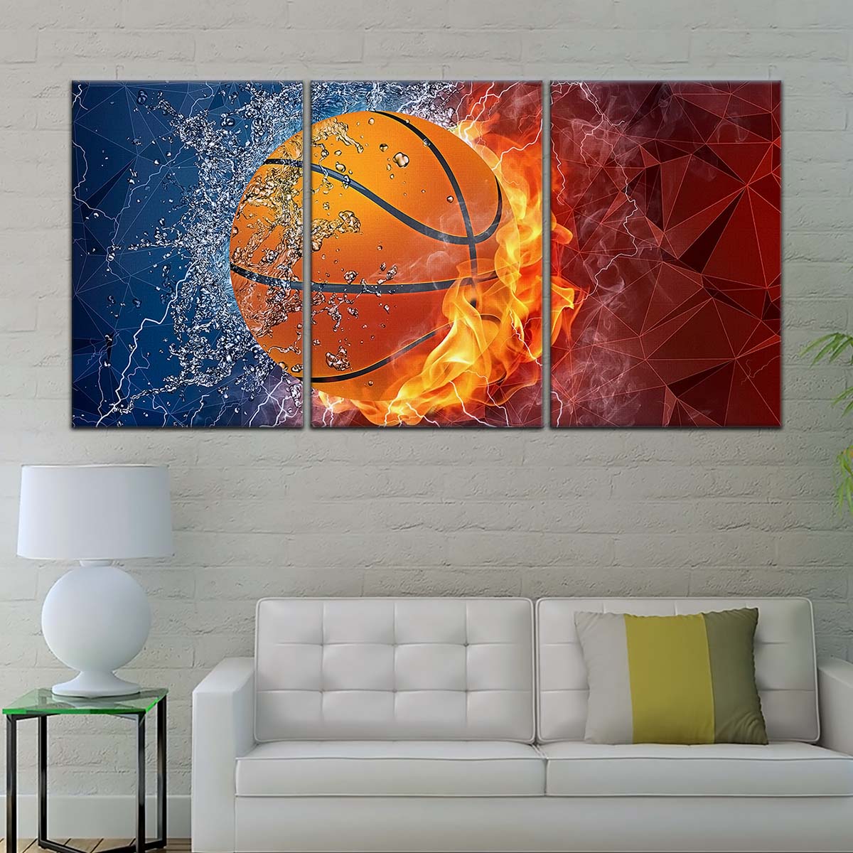 BASKETBALL WALL ART