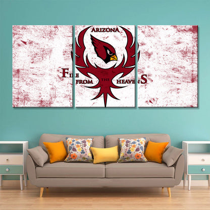 American Football Wall Art - AF5133 - Arizona Cardinals - Fire From The Heavens - American Football Poster - American Football Canvas