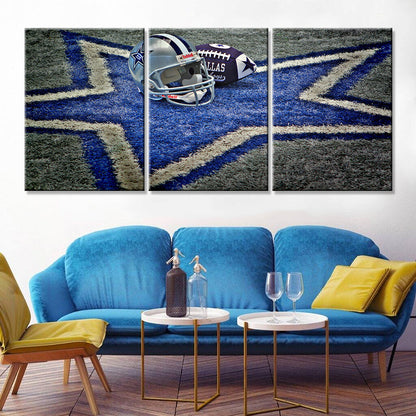 American Football Wall Art - AF5140 - Dallas Cowboys - American Football Poster - American Football Canvas