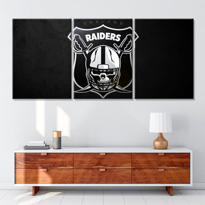 American Football Wall Art - AF5154 - Oakland Raiders - American Football Poster - American Football Canvas