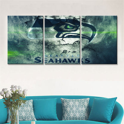 American Football Canvas Wall Art - AF5159 - Seattle Seahawks - NFL Teams