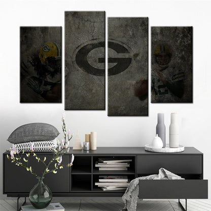 American Football Wall Art - AF5145 - Green Bay Packers - American Football Poster - American Football Canvas