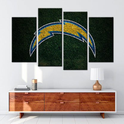 American Football Wall Art - AF5157 - San Diego Chargers - American Football Poster - American Football Canvas