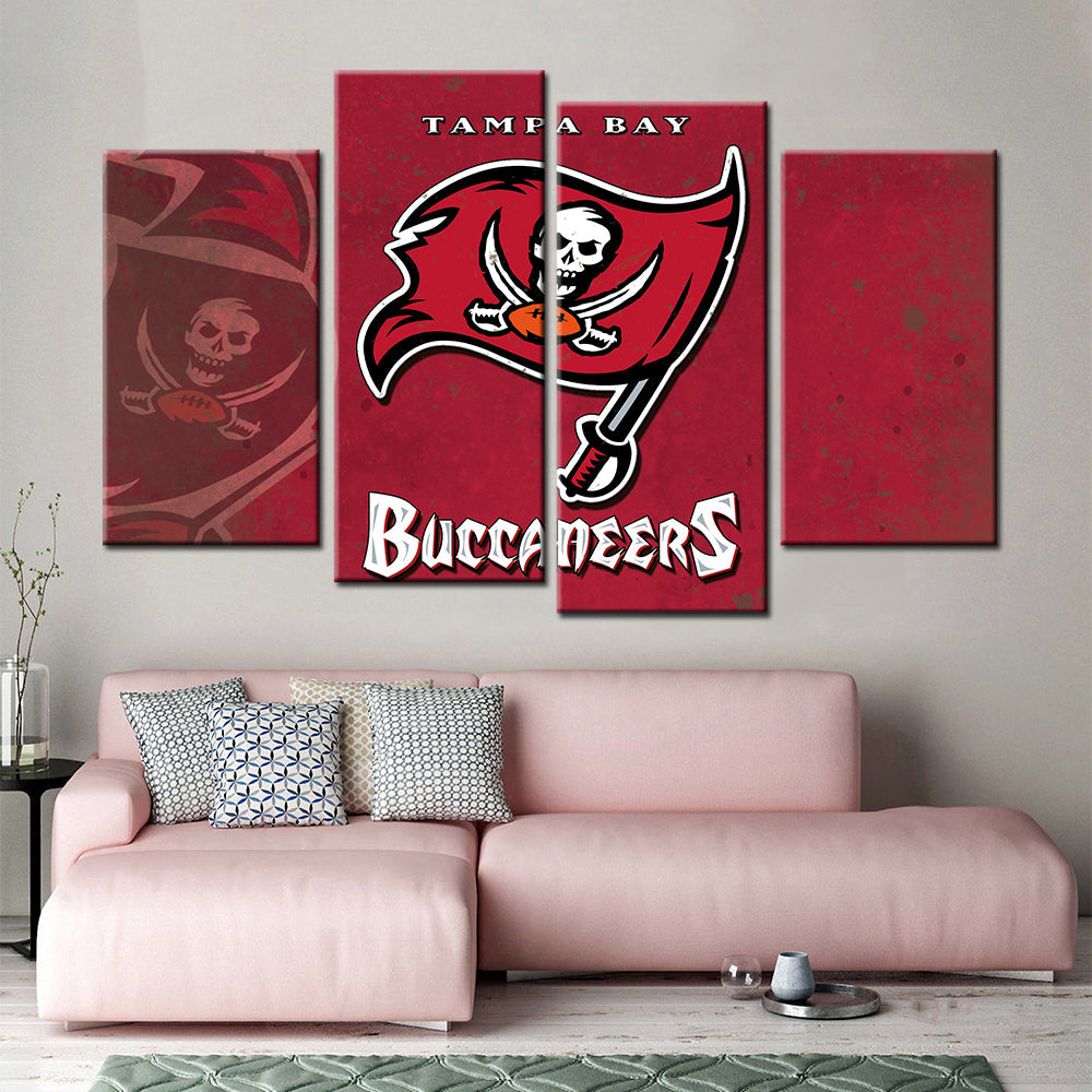 American Football Wall Art - AF5162 - Tampa Bay Buccaneers - American Football Poster - American Football Canvas
