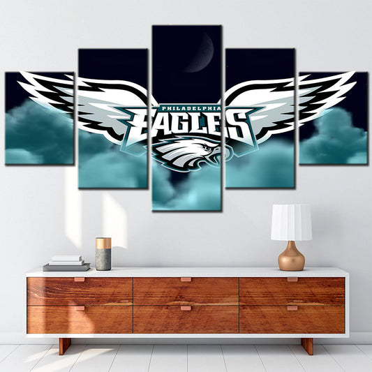 American Football Canvas Wall Art - AF5098 - Philadelphia Eagles - NFL Teams