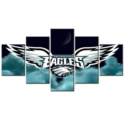 American Football Canvas Wall Art - AF5098 - Philadelphia Eagles - NFL Teams