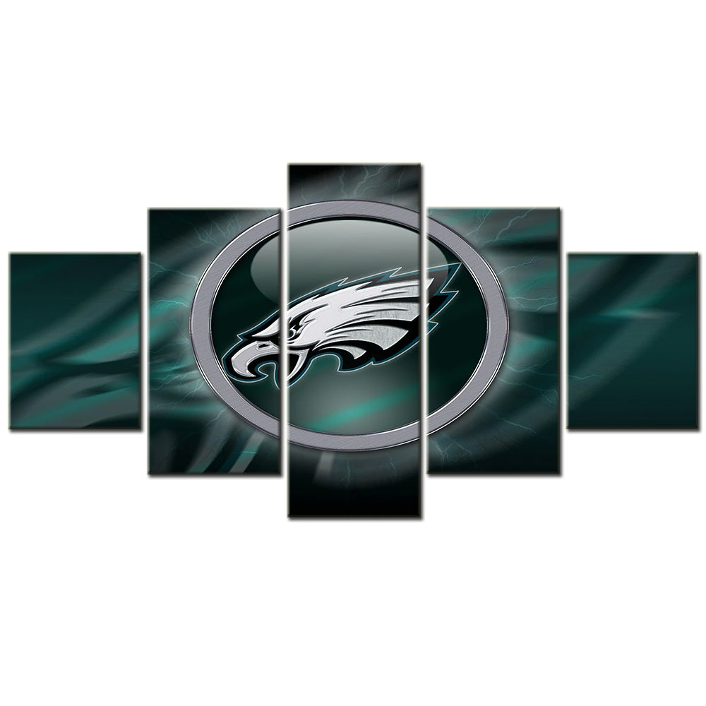 American Football Canvas Wall Art - AF5100 - Philadelphia Eagles - NFL Teams