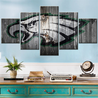 American Football - 5 Pieces Wall Art - AF5101 - Philadelphia Eagles - American Football Poster - American Football Canvas